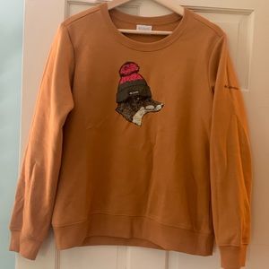 Columbia fox sweatshirt New without tags M